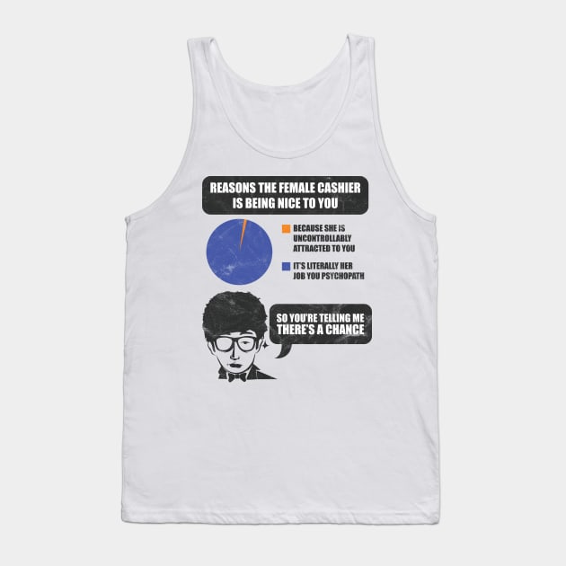 Nerd Gamer Flirt Expert Tank Top by avshirtnation